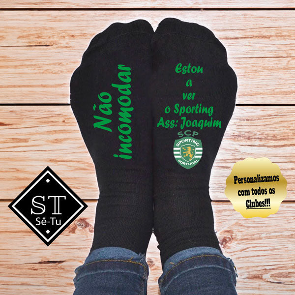 Meias Não Incomodar Sporting